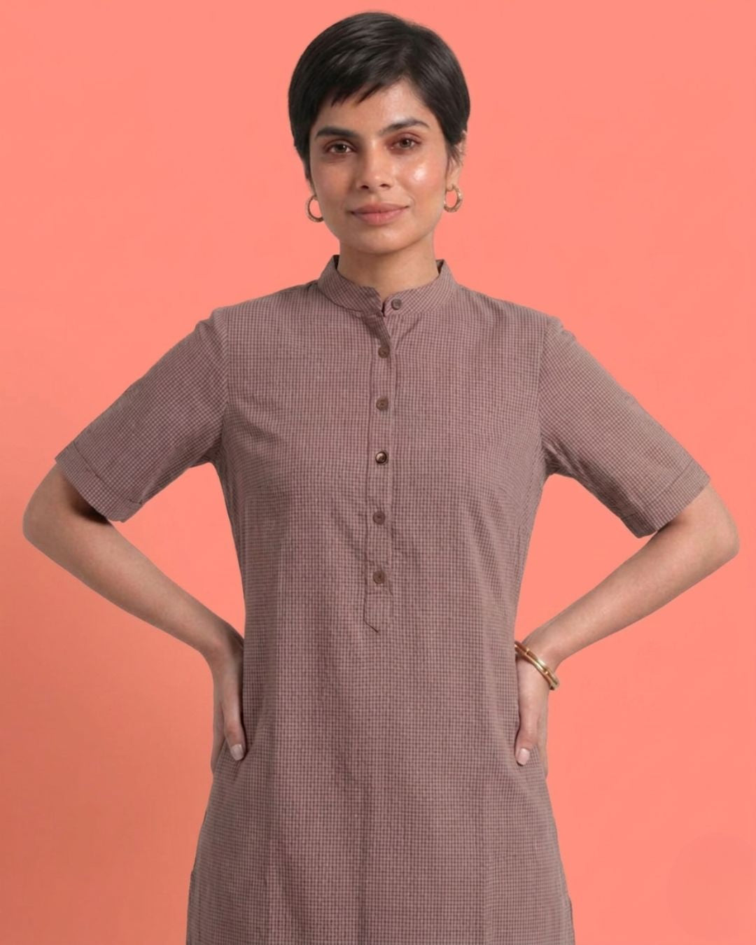 Choco-chip Ice Cream Cotton Kurta