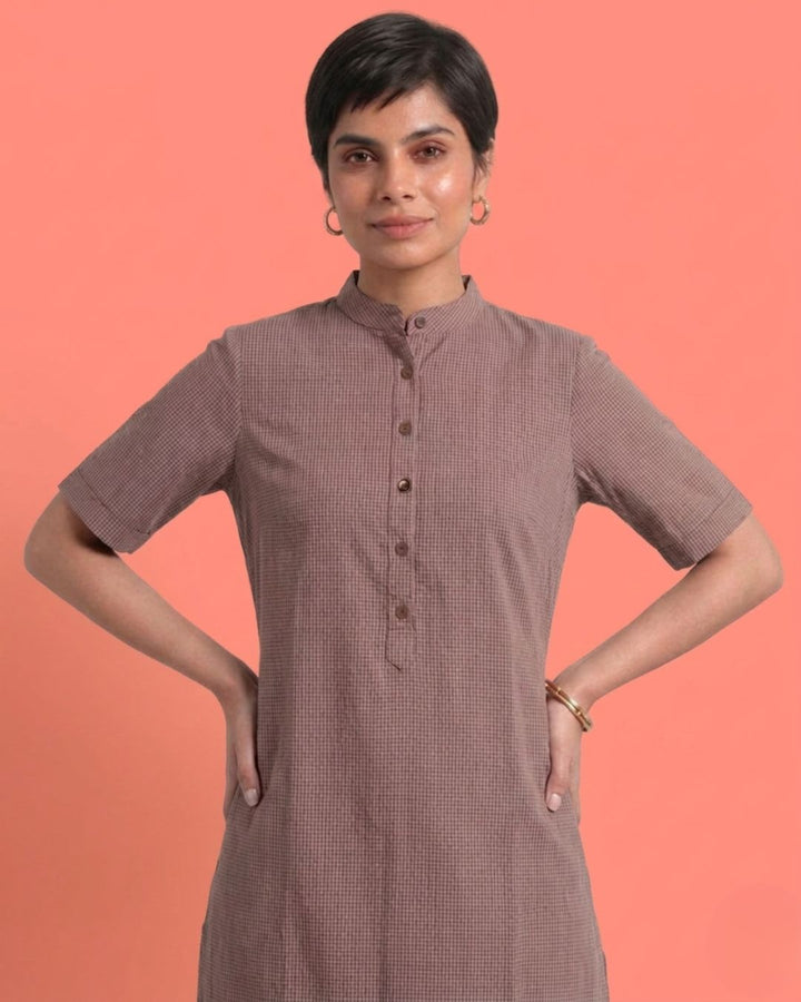 Choco-chip Ice Cream Cotton Kurta
