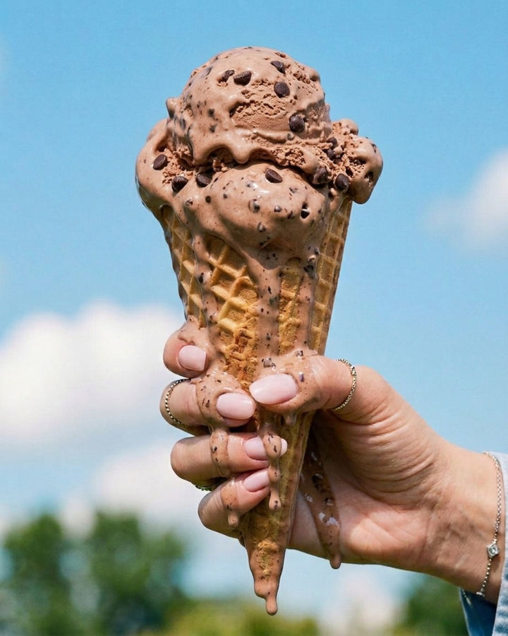 Choco-chip Ice Cream Cotton Kurta