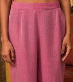 Raass Vibrant A-Line Handwoven Cotton Kurta with Pant Set