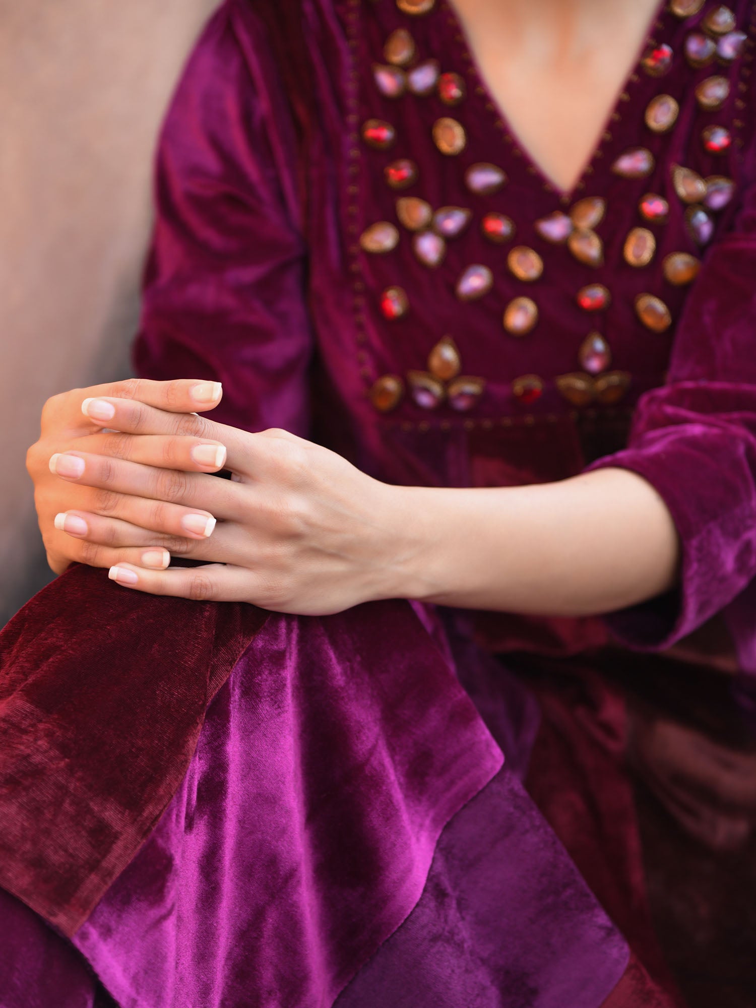 Jamun & Cocktail Kurta Set