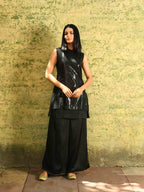 Bling & Black Kurta Set