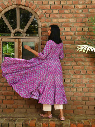 Purple Rain Kurta Pant