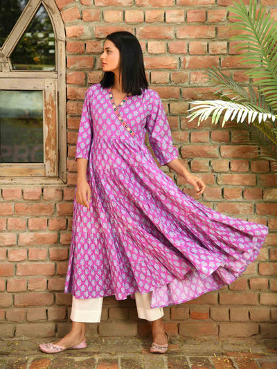 Purple Rain Kurta Pant