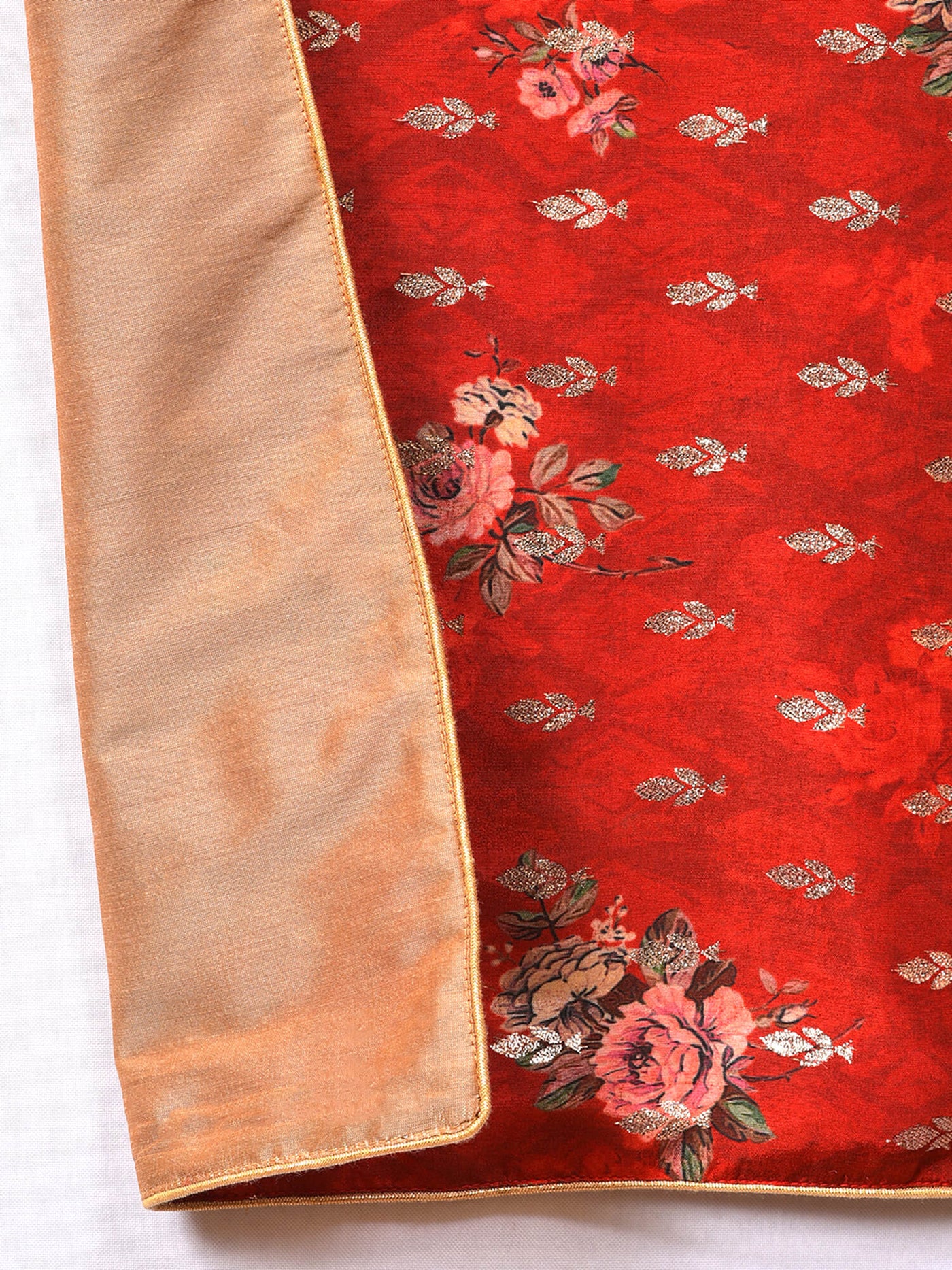 Love the Carnival of Red Kurta Pant & Dupatta Set