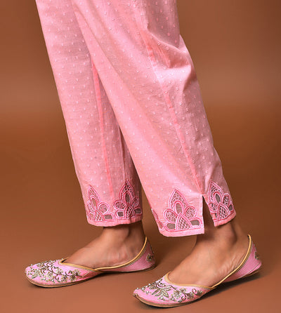 Rose Kurta Pant & Dupatta Set