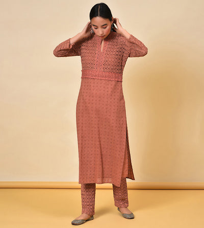 Ace with Lace Kurta & Pant set