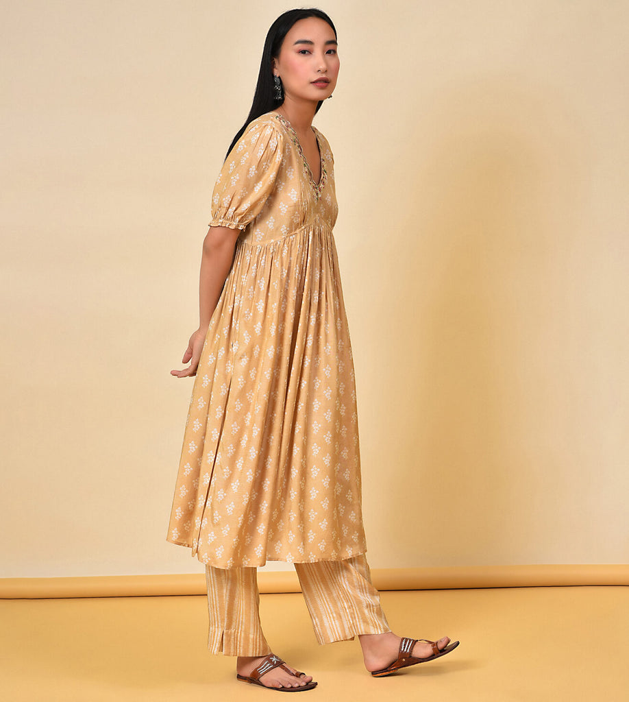 Cheer in the earth Kurta Pant Set