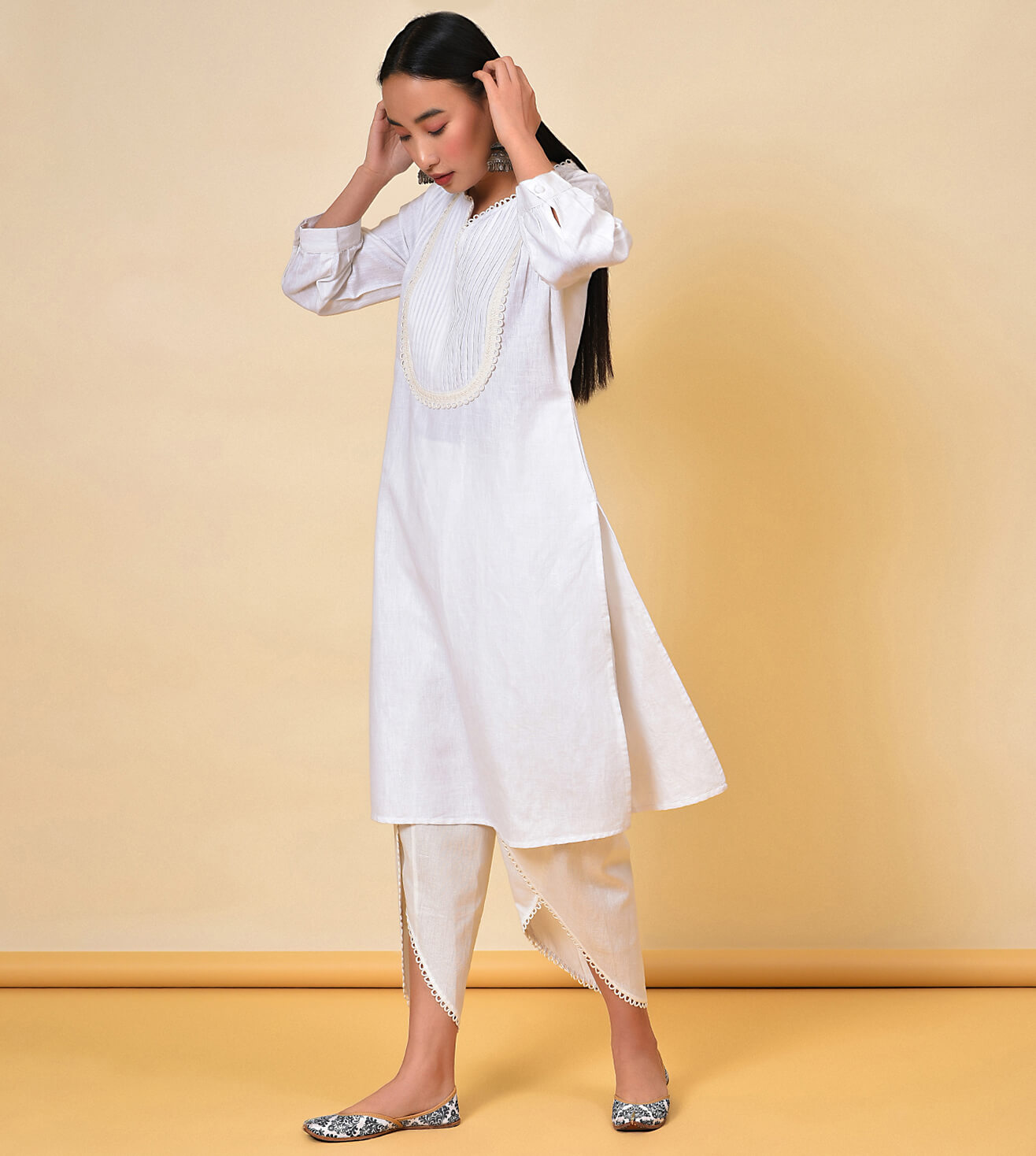 Bouquet Kurta & Dhoti Set