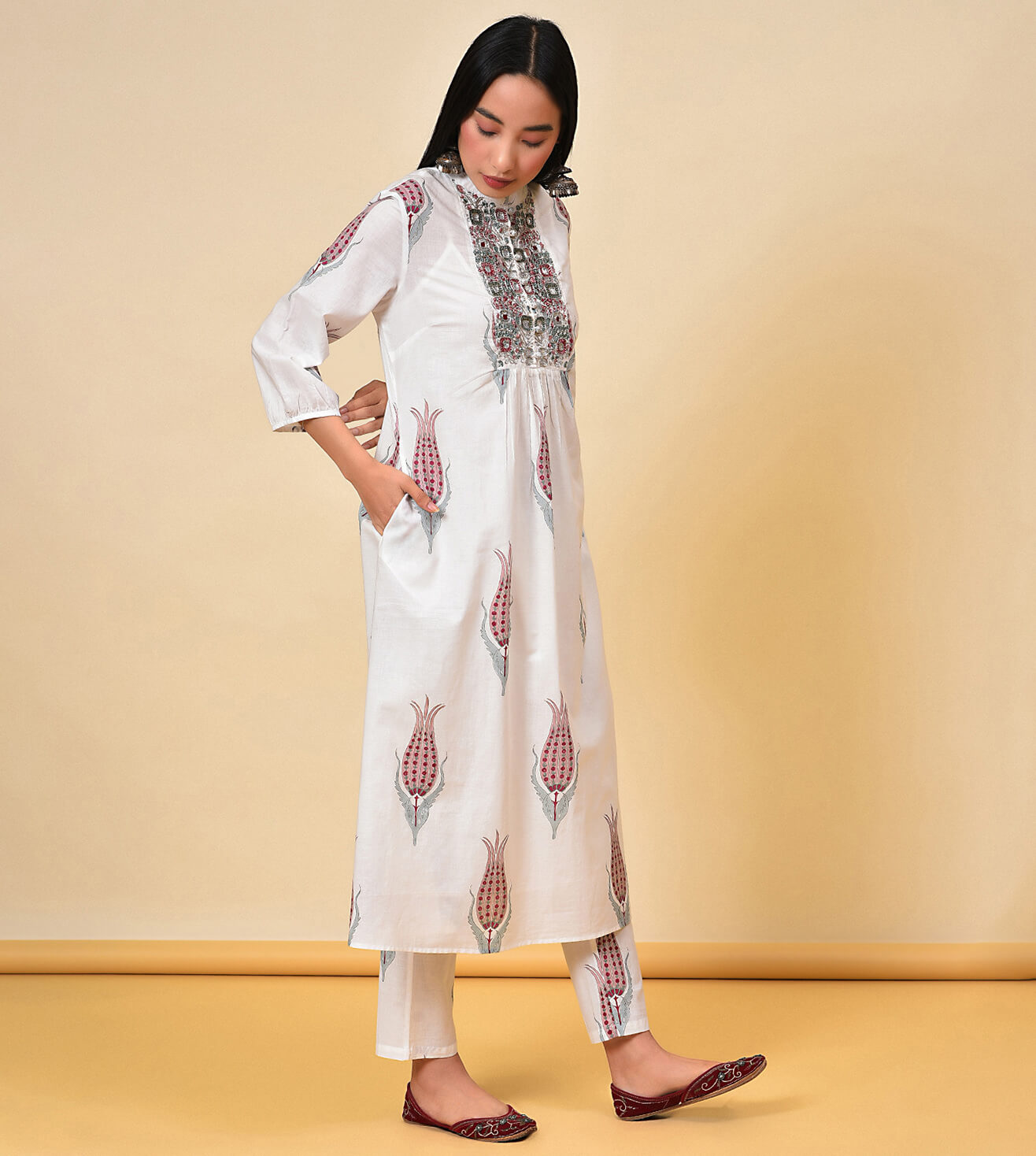 Tree of life Kurta & Pant Set