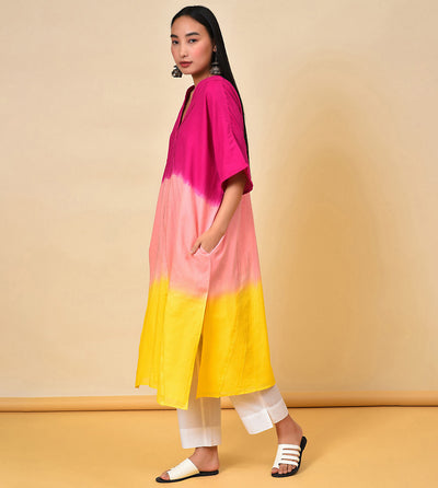 Dripped in Sorbet Kaftan Kurta