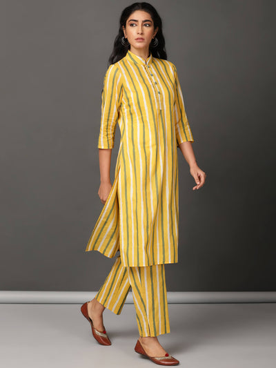 Yellow Day Kurta & Pants Set