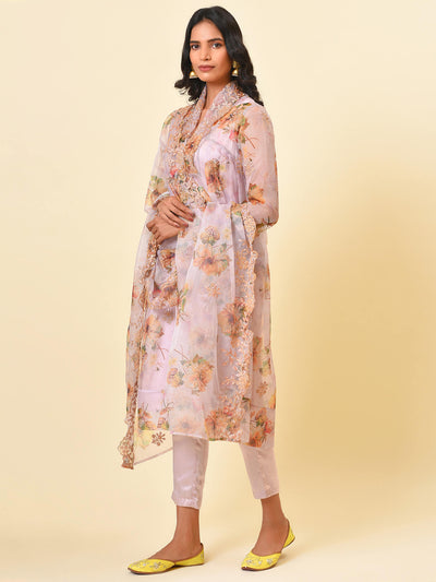 Floral Pink & Gold Ensemble