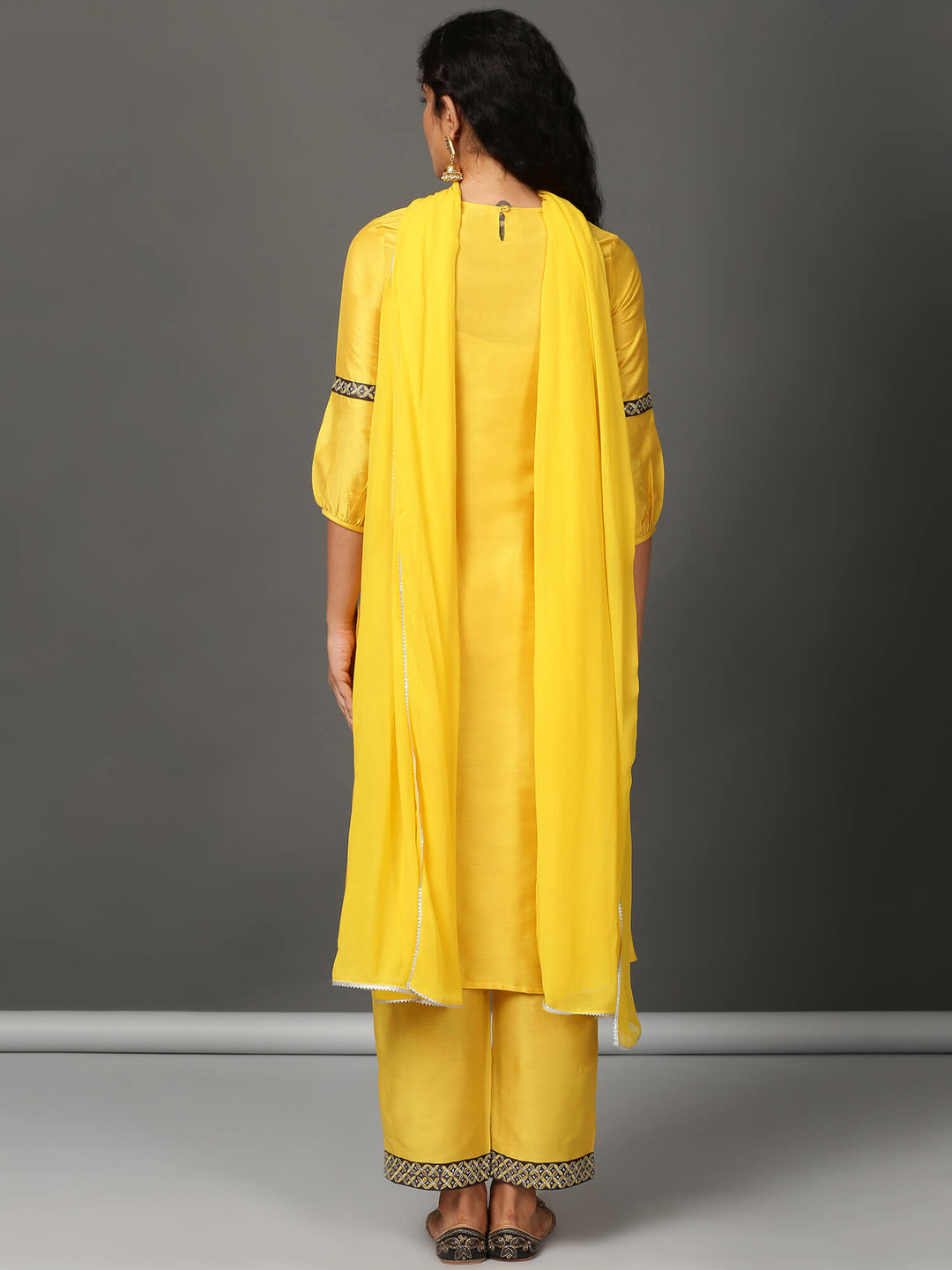 Sunburn Silk Kurta, Pant & Dupatta Set