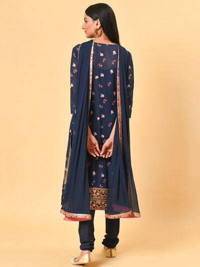 Indian ink with a modern twist kurta churidar and dupatta