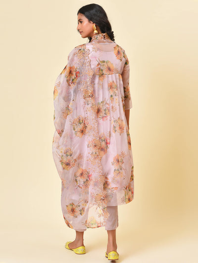 Floral Pink & Gold Ensemble