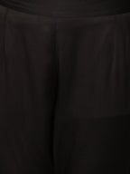 Chanderi Embroidered Kurta & Pant Set