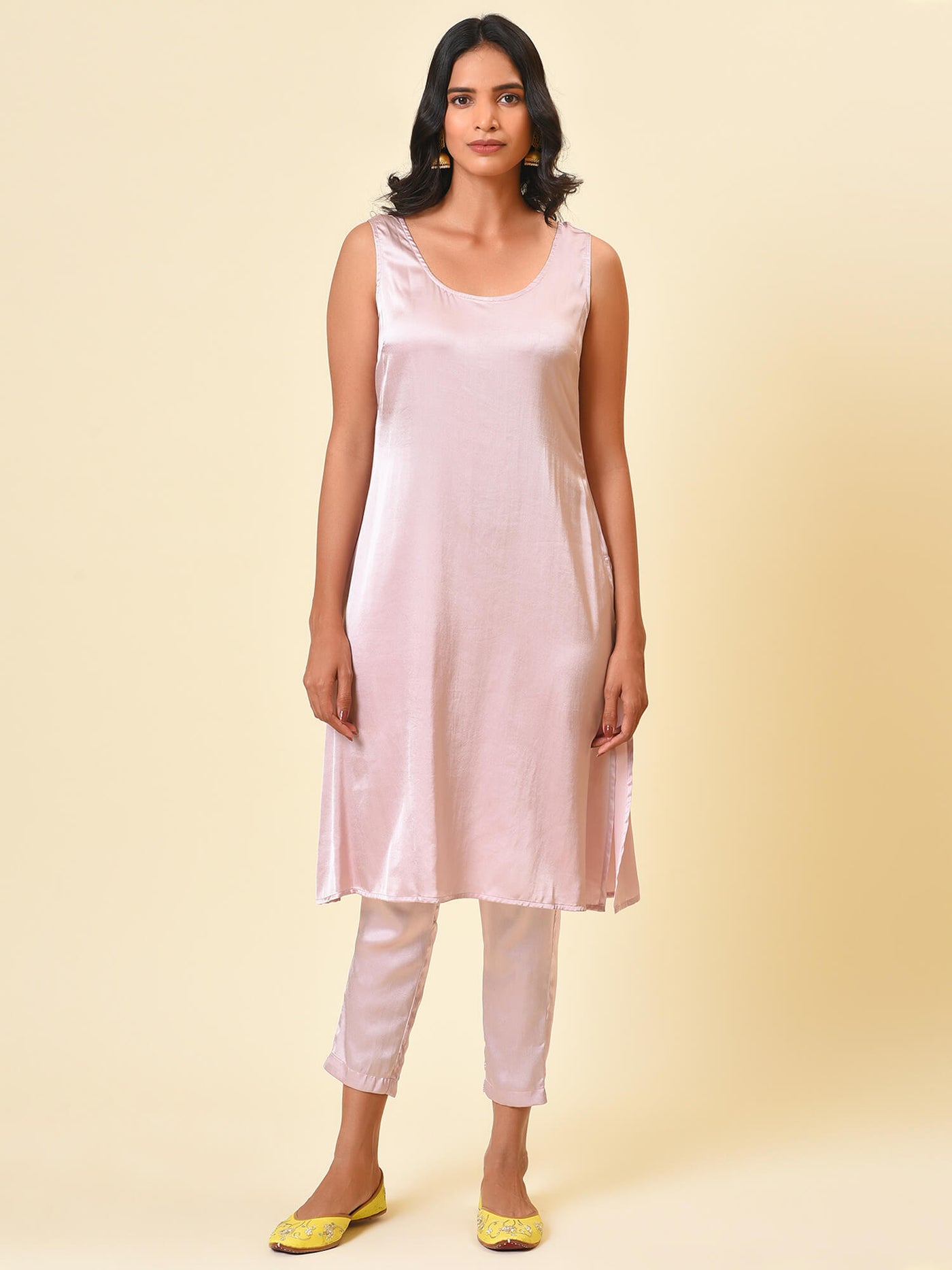 Floral Pink & Gold Ensemble