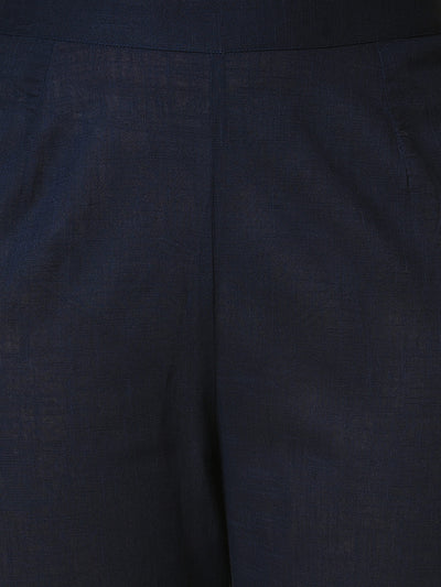 Blue night holiday cotton kurta with pant