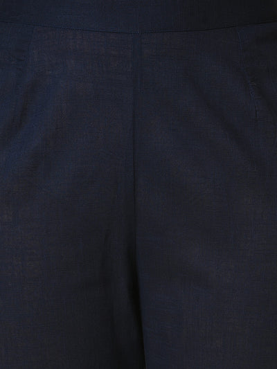 Blue night holiday cotton kurta with pant