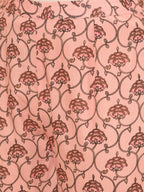 Block Printed Mughal Cotton Kurta & Pant Set
