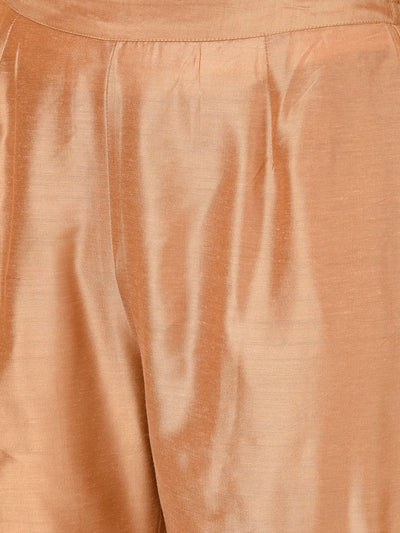 Vivid in this Kurta Pant and Dupatta ensemble