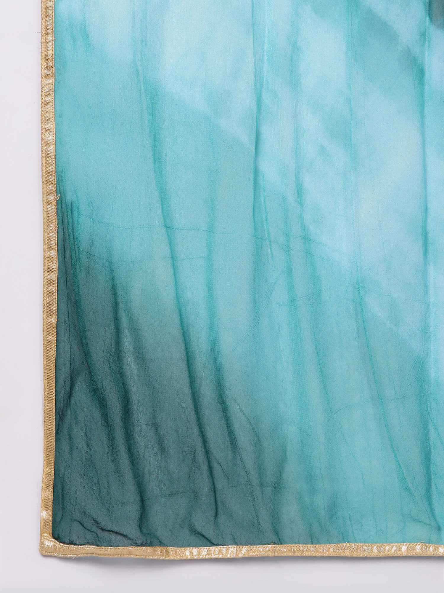 Art Silk Straight Kurta, Pants & Dupatta Set