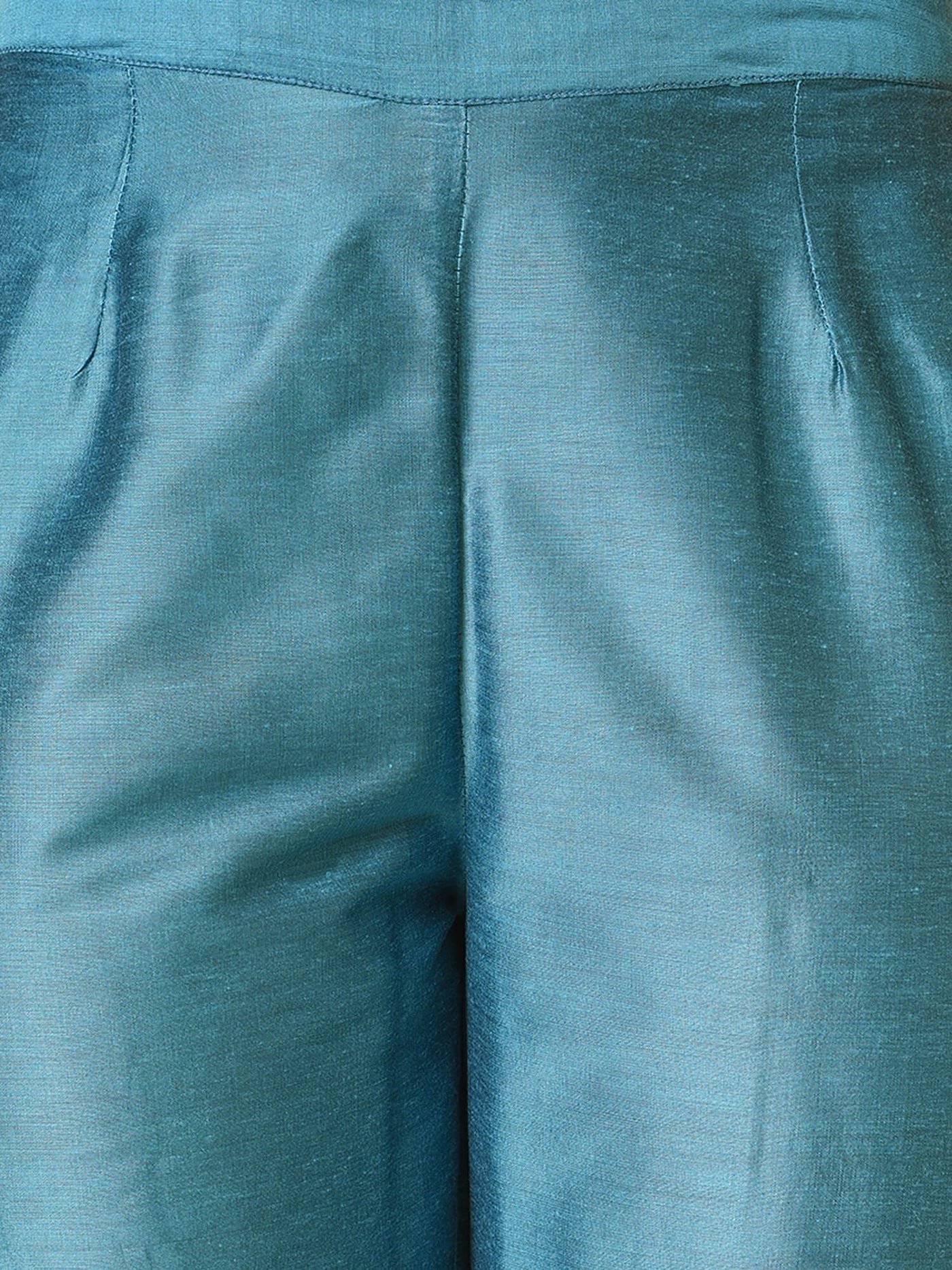 Blue Kurta- Pant with Patola Print Dupatta