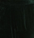 Emerald Green velvet Kurta Pant Dupatta set
