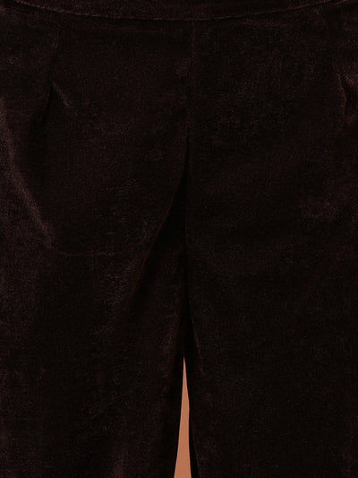 Toasted Coffee Kurta, Pant & Dupatta