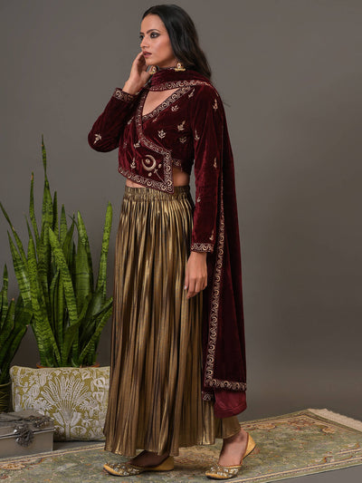 Glamour and Dazzle Skirt & Choli