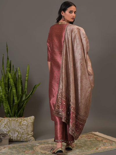 Toasted Almond Kurta, Pant & Dupatta